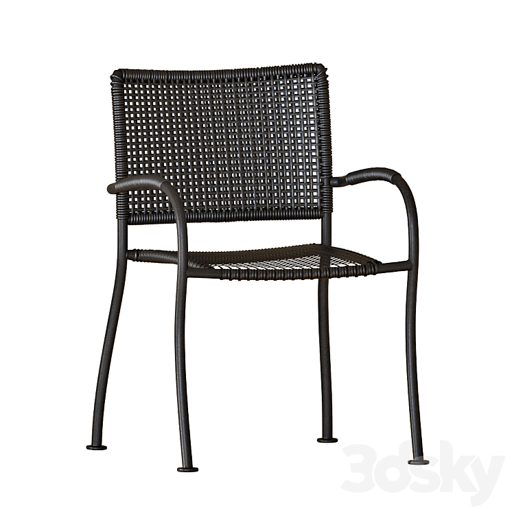 IKEA LACKO Table Chairs Table Chair 3D model