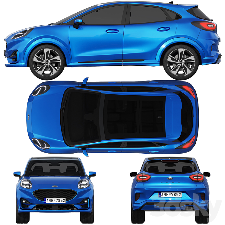 Ford puma dimensions 2020 best sale