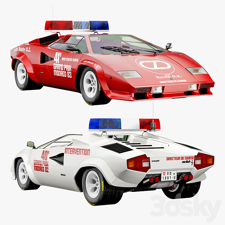 Lamborghini countach pace quicky car