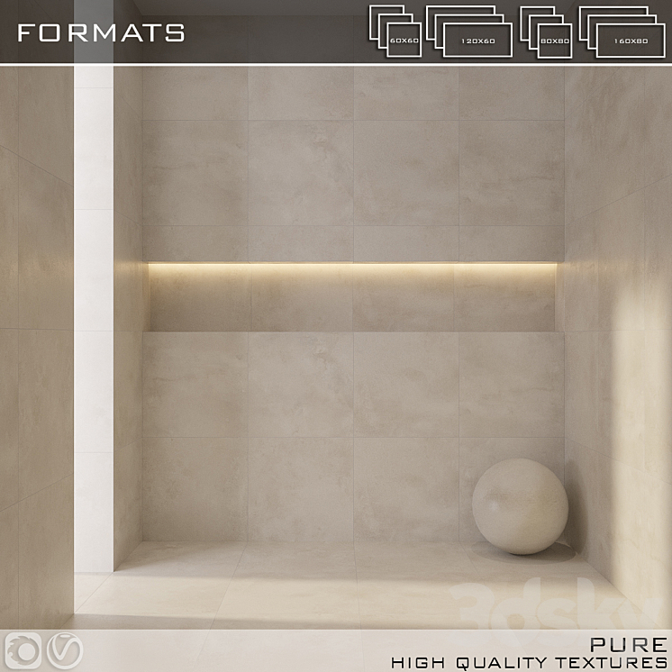 ITALON PURE - Tile - 3D model