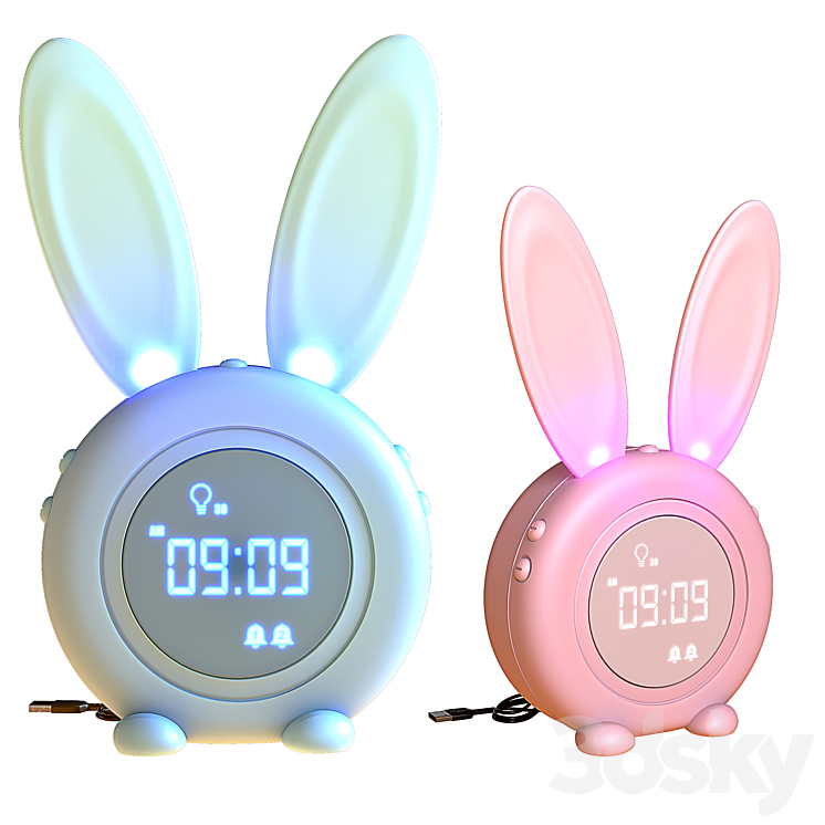 Kids Alarm Clock - Watches & Clocks - 3D model