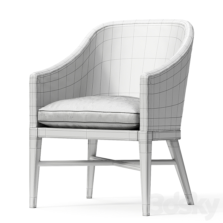 Rh marisol chair top