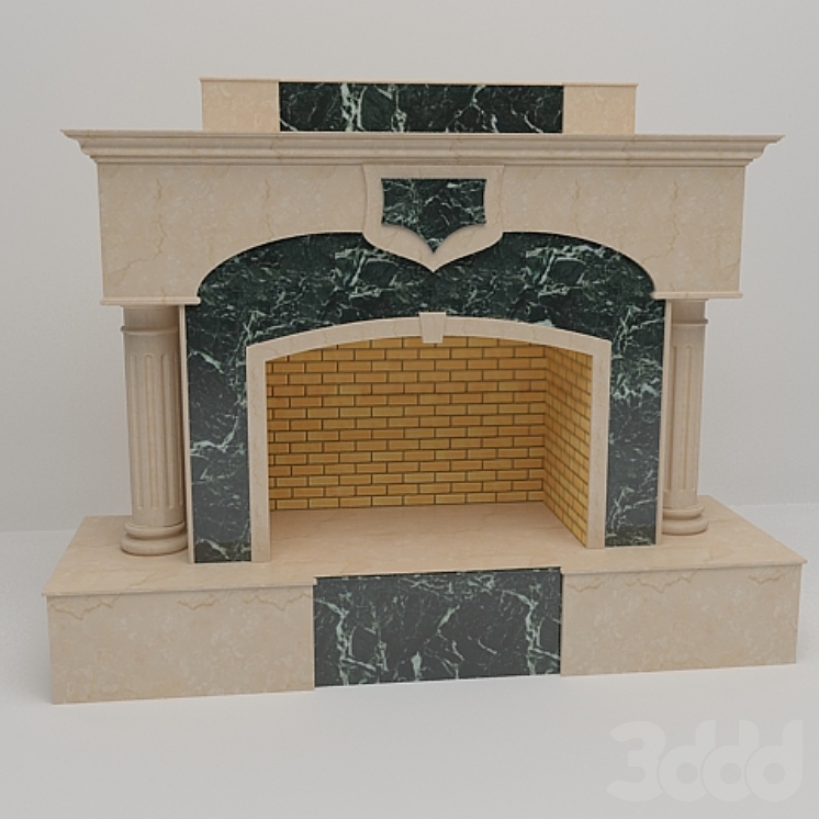 Камин - Камин - 3D модель