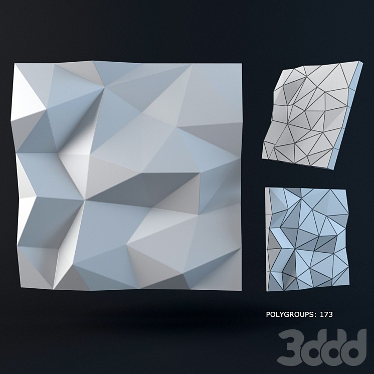 3d панель - 3D панель - 3D модель