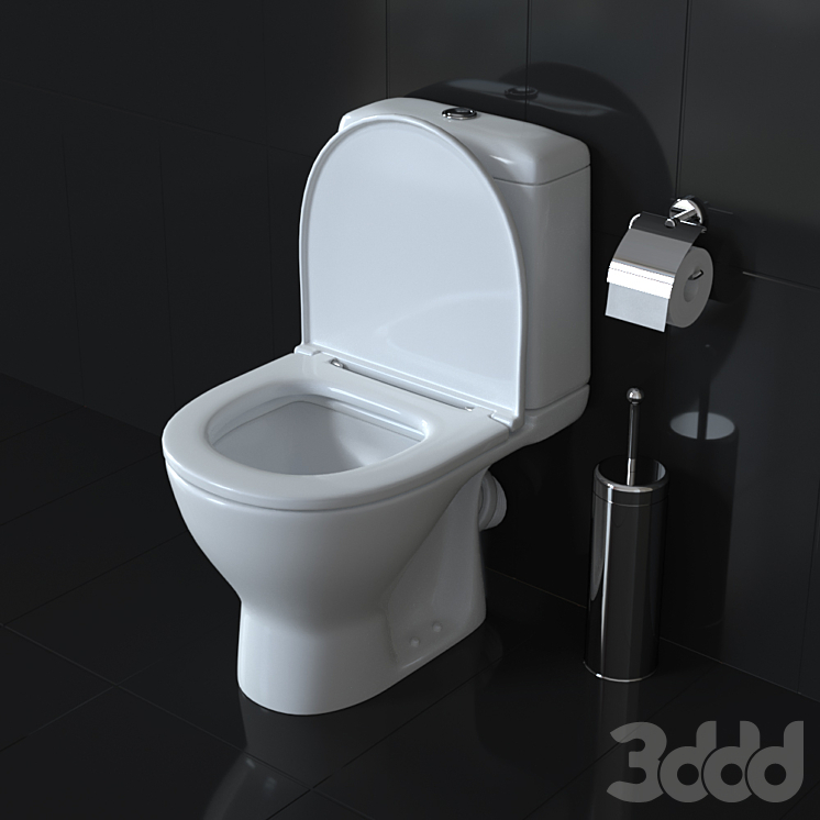 Унитаз Smart - Унитаз и Биде - 3D модель
