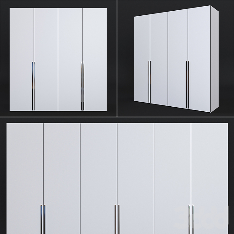 Muzafarov_Line_Шкаф - Шкафы - 3D модель