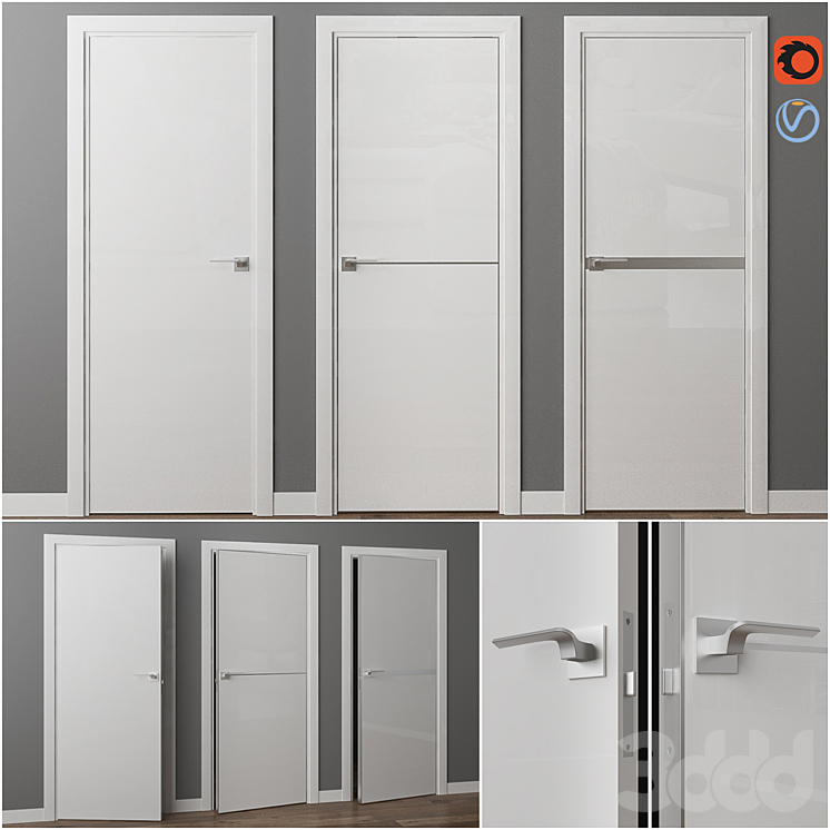 Двери Profil Doors серии LK - Двери - 3D модель