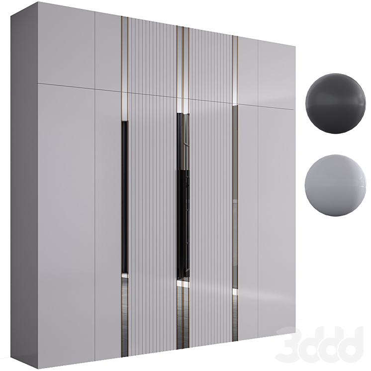 WARDROBE NO28 - Шкафы - 3D модель