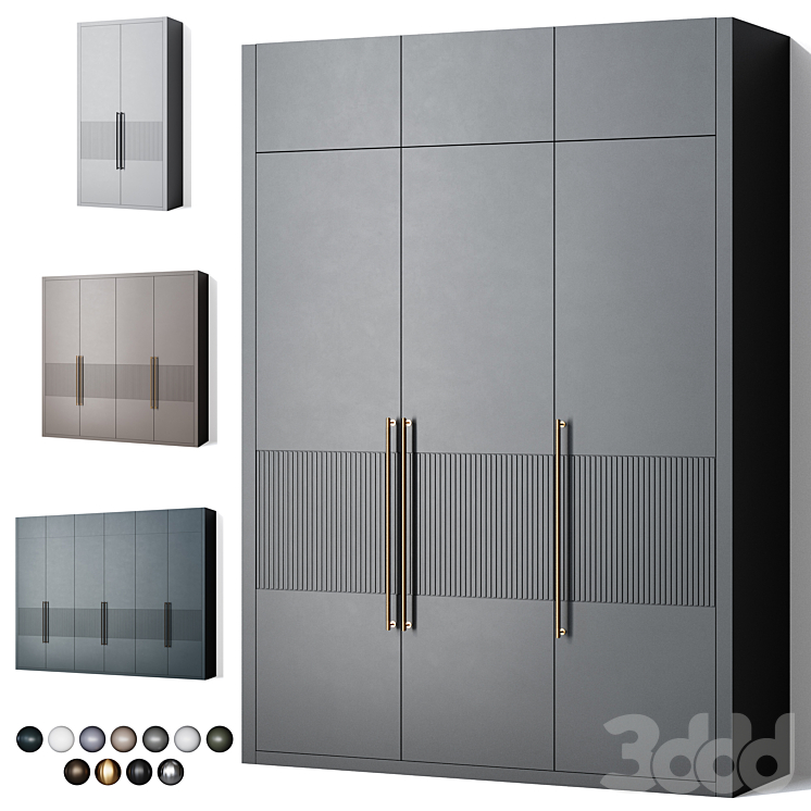 Шкафы Metropolitan от Dantone Home 02 - Шкафы - 3D модель