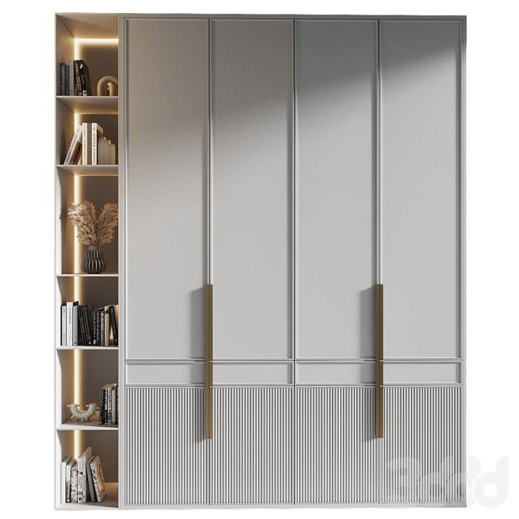 Wardrobe 240 - Шкафы - 3D модель