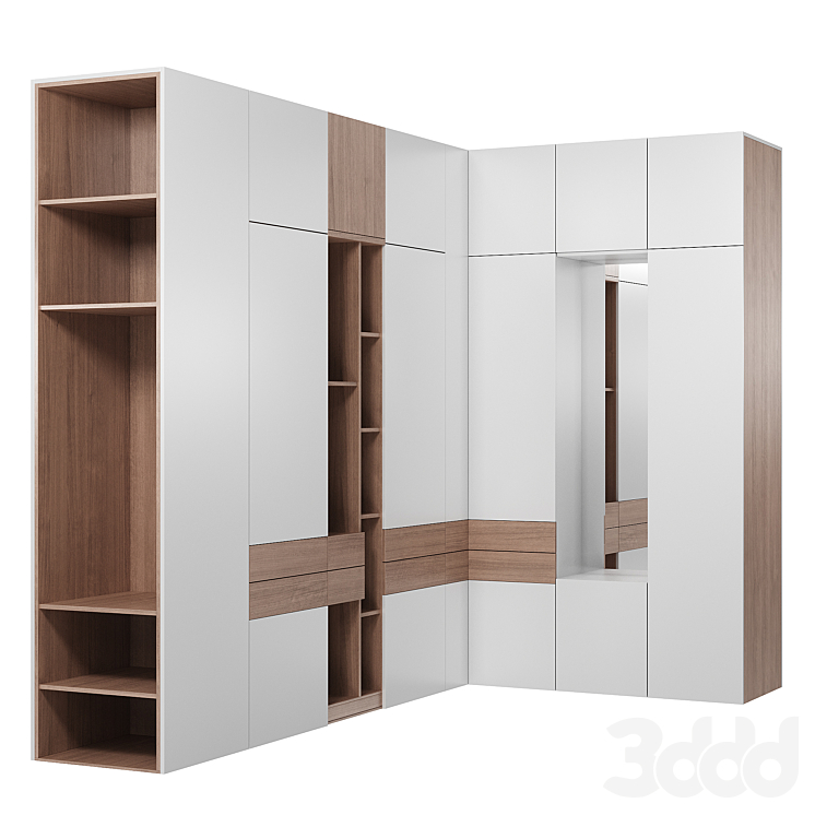 closet marvin - Шкафы - 3D модель