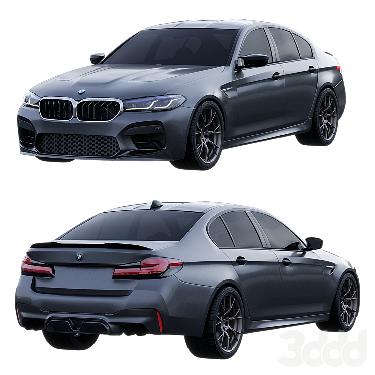 Bmw M5 F90 - Транспорт - 3D модель