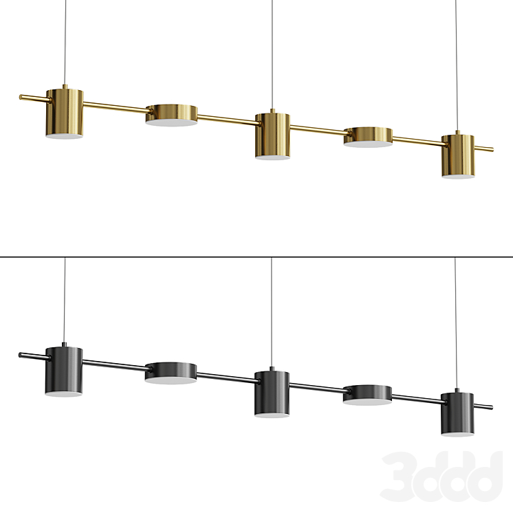 Crystal Lux Tristan - Подвесной - 3D модель