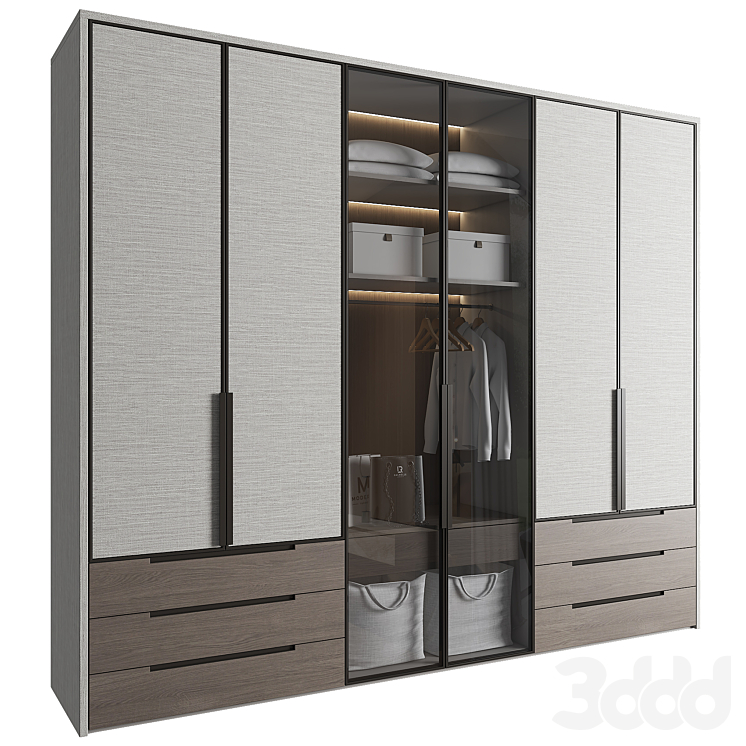 Furniture Composition 292 - Шкафы - 3D модель