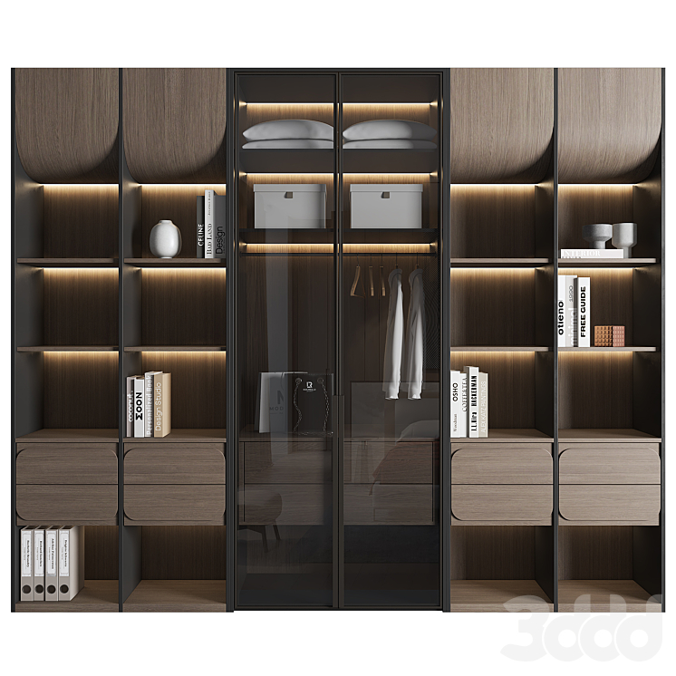 Furniture Composition 295 - Шкафы - 3D модель