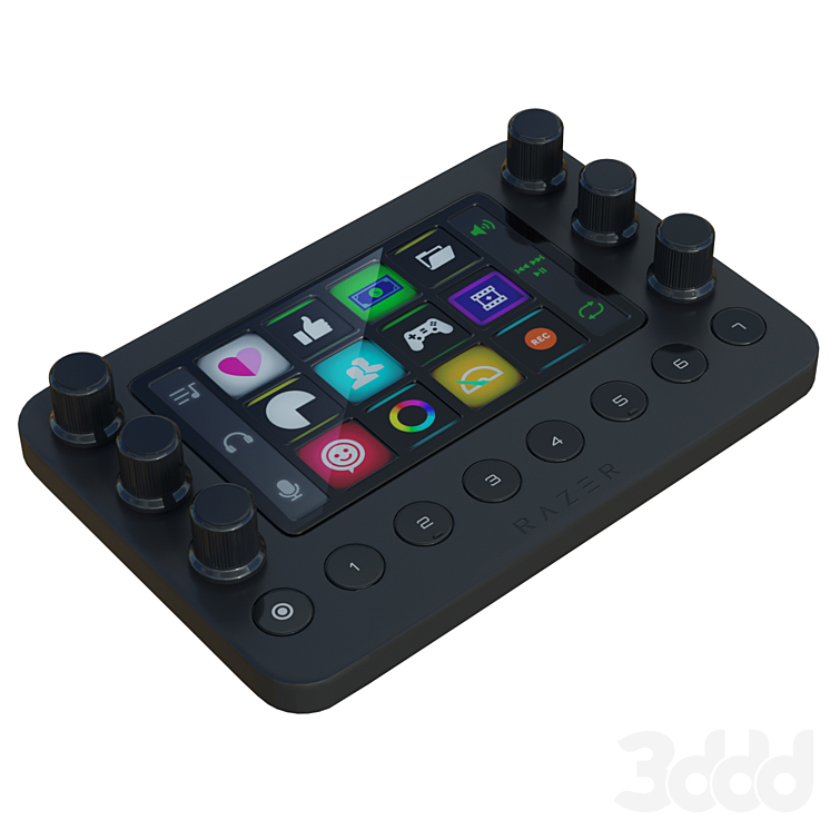 Razer Stream Controller - Компьютеры, электроника - 3D модель