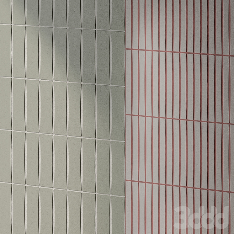 Плитка MUTINA Osso - Кафель, плитка - 3D модель