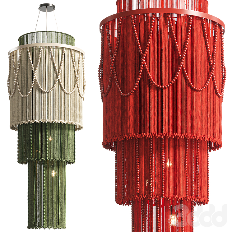 Подвесной светильник Cascade EDL - Подвесной - 3D модель