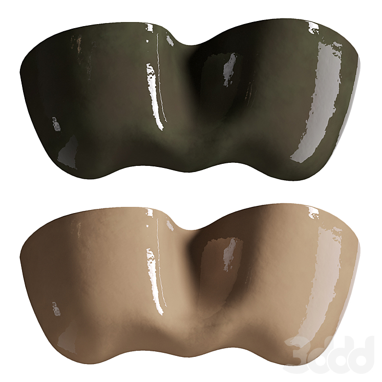 Fragment wall light by Babe Objects - Бра - 3D модель