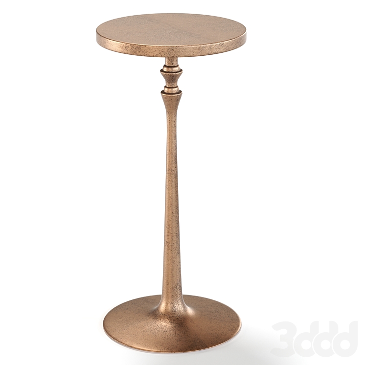 Old Metal Table Старый металлический столик - Столы - 3D модель