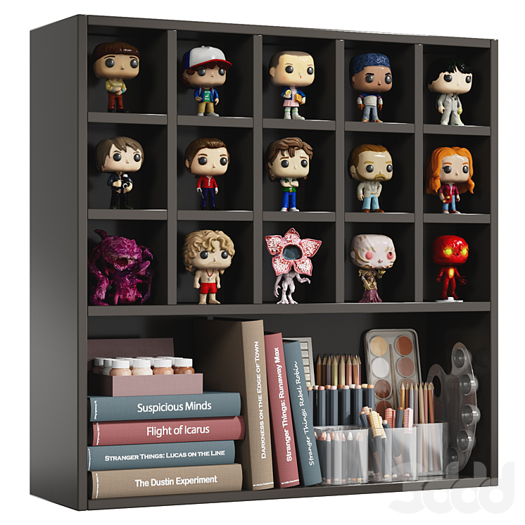 Игрушки и настенный декор для детской 11 - Игрушки - 3D модель