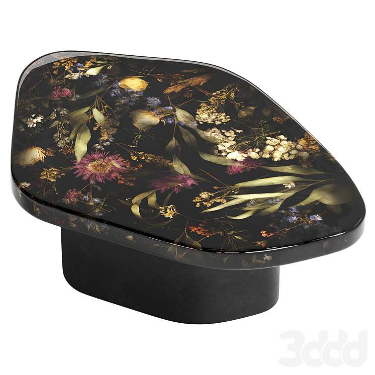 Журнальный стол из эпоксидной смолы - Столы - 3D модель