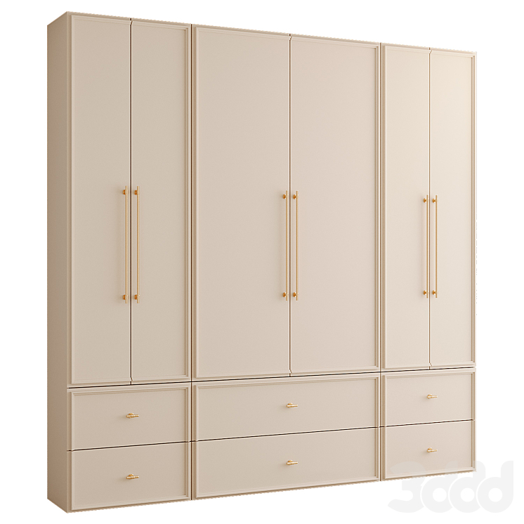 Furniture Composition Шкаф - Шкафы - 3D модель