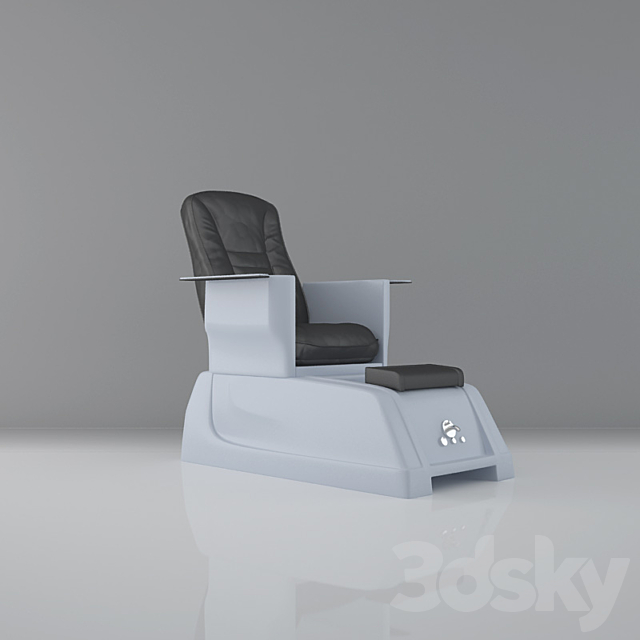 3d Models Beauty Salon Pedicure Chair Armchair