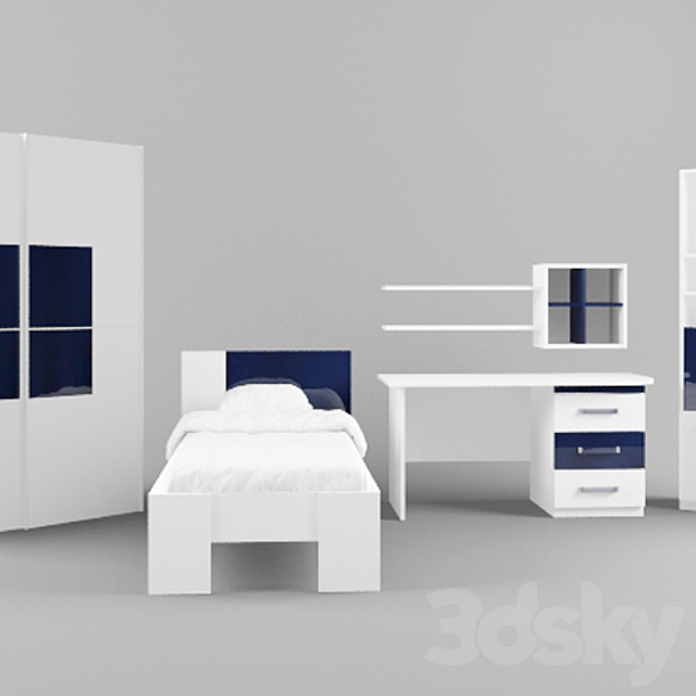 3d Models Full Furniture Set Dogtas Spirit