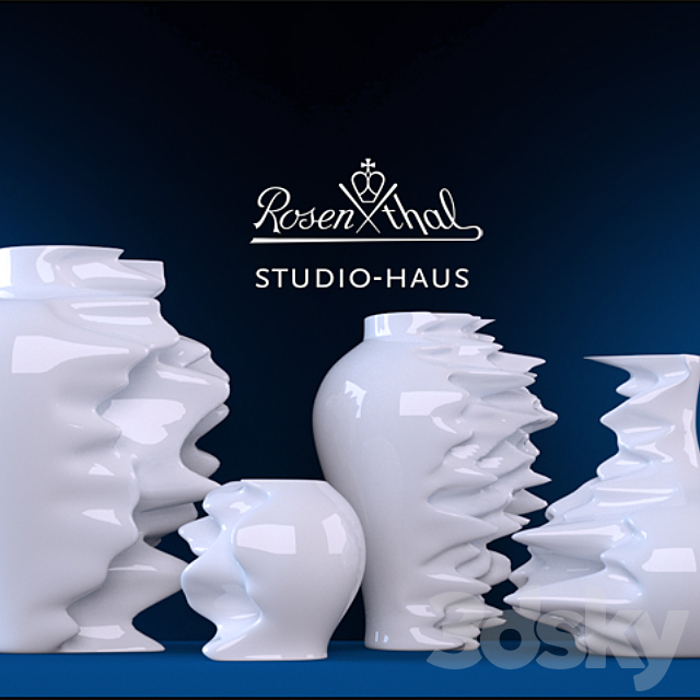 3d Models Vase Rosenthal Fast Vase