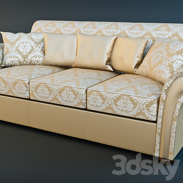 3d Models Sofa Cis Salotti Topazio