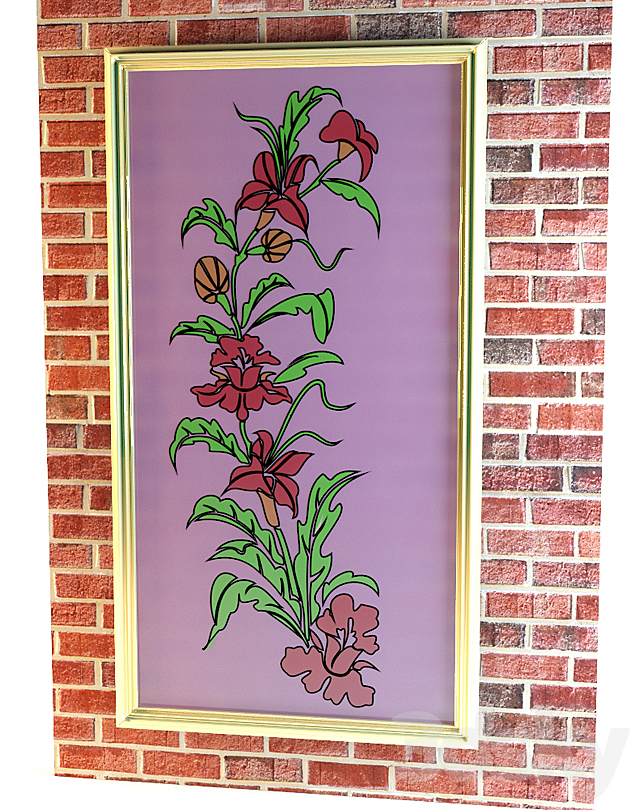3d Models Other Decorative Objects Stained Glass Flowers