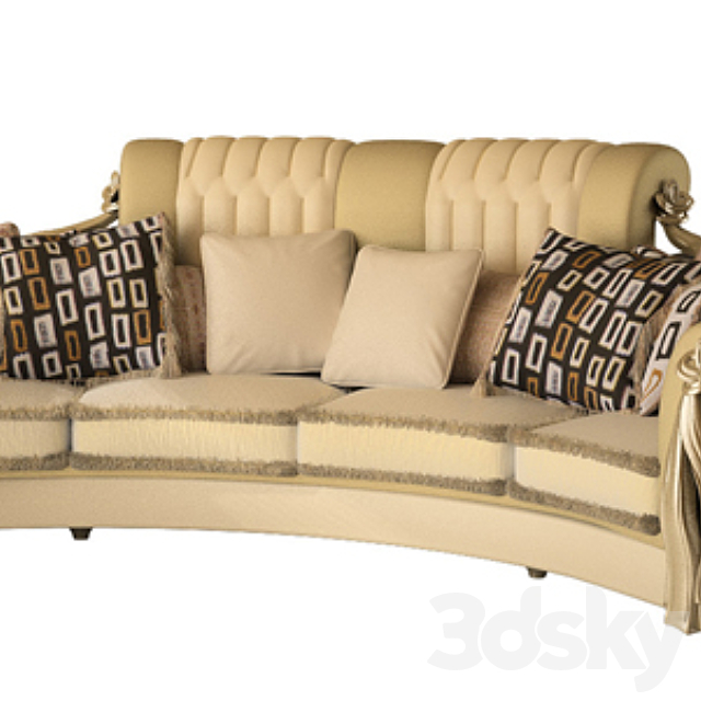 3d Models Sofa Paolo Lucchetta Tiffany Divano Angolare