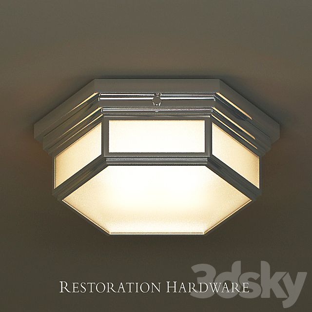 3d Models Ceiling Lamp Restoration Hardware Barton Flushmount - Restoration Hardware Flush Ceiling Lights 3d Models Ceiling Lamp Restoration Hardware Barton Flushmount - Restoration Hardware Flush Ceiling Lights