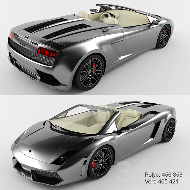 3d models: Transport - Lamborghini Gallardo