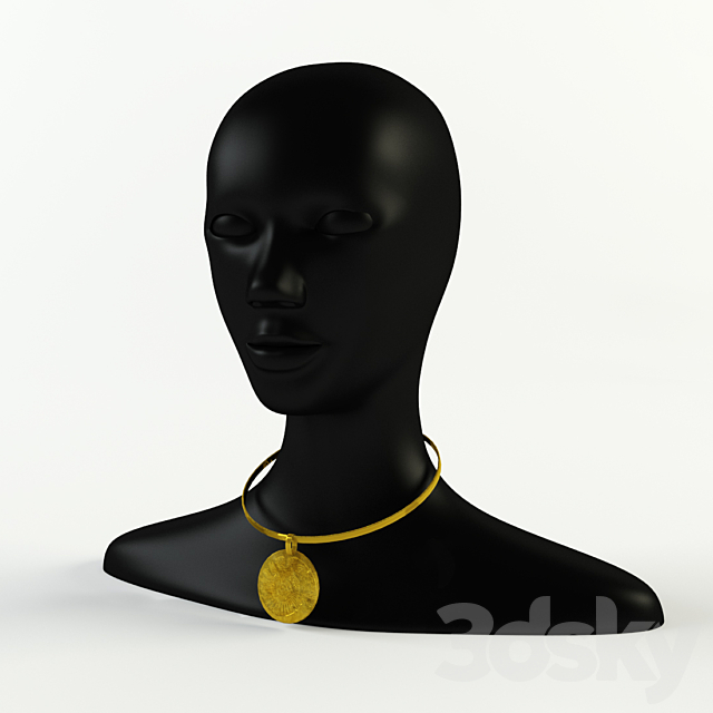 3d Models Shop Mannequin Jewellery Holder