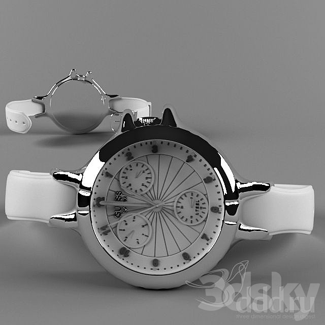 watch guess men Watches & Clocks 3D Models