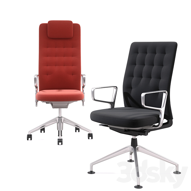 3d Models Office Furniture Office Chair Vitra Id Trim