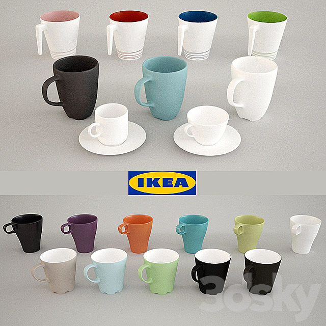 
                                                                                                            Ikea set of cups
                                                    