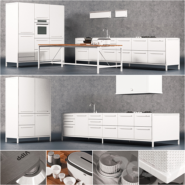 3d Models Kitchen Vipp Kitchen Amp Accessories