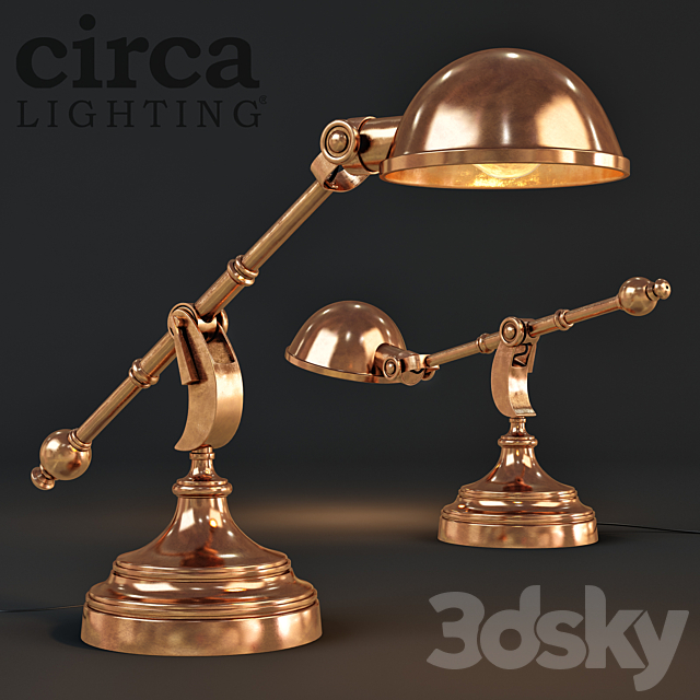 3d Models Table Lamp Pimlico Boom Arm Pharmacy Desk Lamp