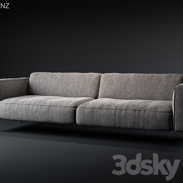 3d Models Sofa Rolf Benz Bacio Sofa