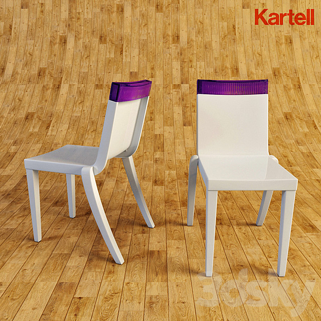 3d Models Chair Kartell Hi Cut Shop online, free delivery available. 3dsky