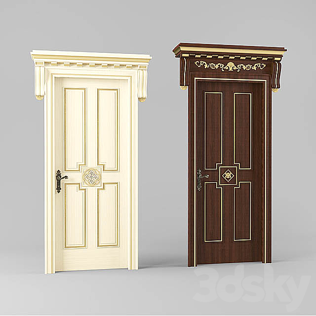 3d Models Doors New Design Porte Mod Hermitage