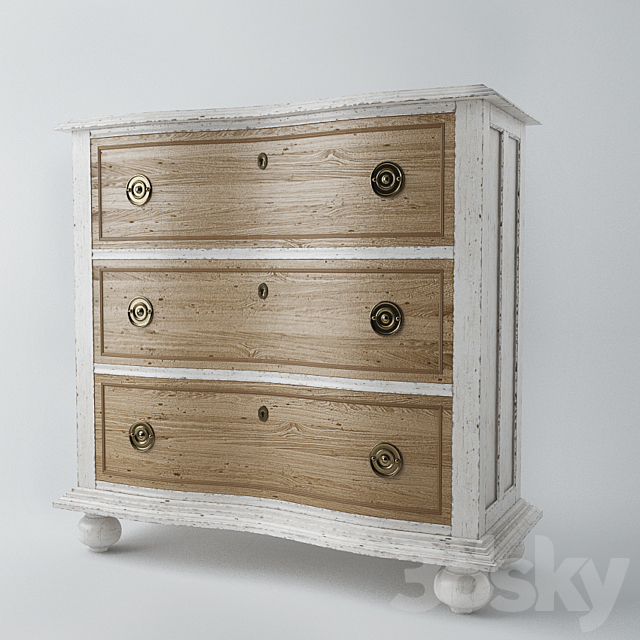 3d Models Sideboard Chest Of Drawer Paula Deen Drawer Chest