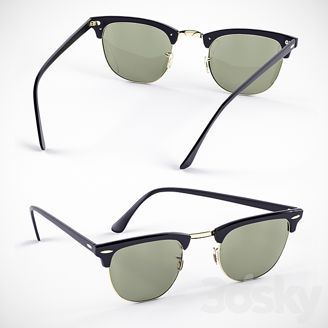 3d Models Other Decorative Objects Rayban Sunglasses