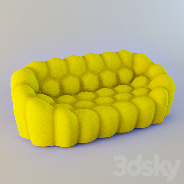 3d Models Sofa Roche Bobois Bubble Sofa