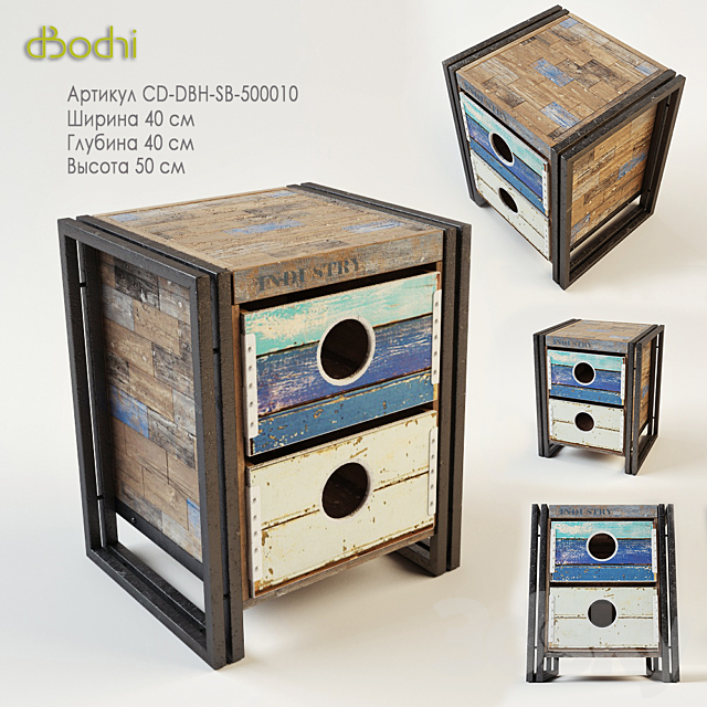 3d Models Sideboard Chest Of Drawer Bedside Table Made Of