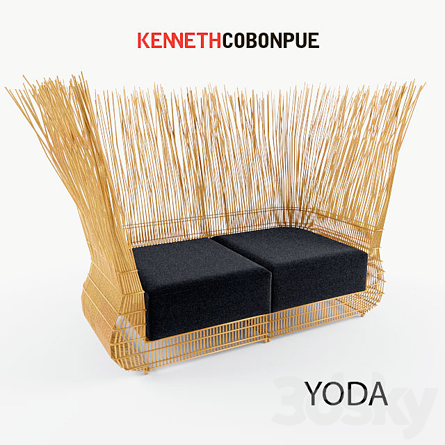 3d Models Sofa Kenneth Cobonpue Yoda