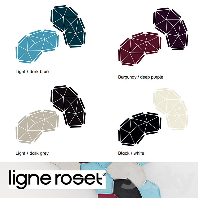3d Models Other Decorative Objects Ligne Roset Clouds